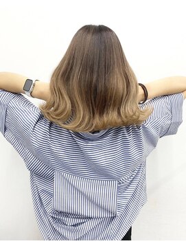 アンブル リュクス 池袋(amble luxe) ボブバレイヤージュ