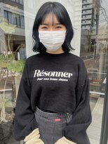 ヘアー アイス ルーチェ(HAIR ICI LUCE) ブルーブラック・インナーブルー