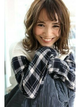 ヘアアンドメイク シークネクスト(HAIR&MAKE SeeK NEXT) 【SeeK NEXT】シースルー×グレージュ