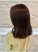 ミルクチョコレートブラウンカラー wave's大宮門街 唯