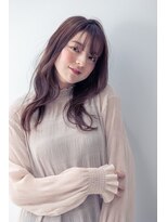 ブリング バイ スノードロップ 吉祥寺(BRING by Snowdrop)&nbsp;黒髪/グレーベージュ/レイヤーロング/前髪パーマ/吉祥寺