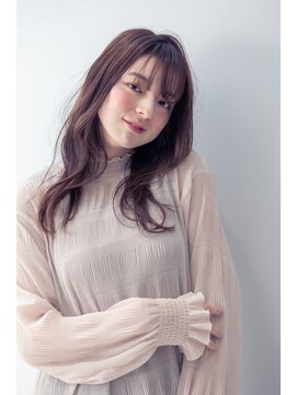 ブリング バイ スノードロップ 吉祥寺(BRING by Snowdrop) 黒髪/グレーベージュ/レイヤーロング/前髪パーマ/吉祥寺