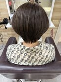 アッシュベージュ【ショートボブ】