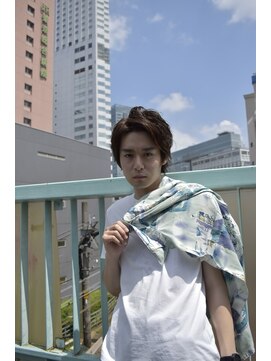 フリリ 新宿(Hulili men's hair salon) 波巻き/ツーブロックマッシュ/ツイストスパイラル/パーマ