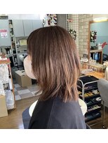 ヘアー トラスティ マリ HAIR TRUSTY MARI ウルフ+外ハネカット