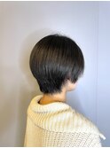 20代30代大人可愛い★小顔ショートカット前下がりウルフカット