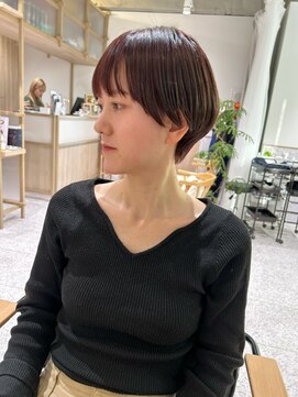 ゼストソエル(ZEST soell) マゼンタ マッシュショート