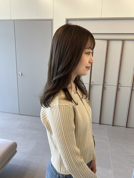 ローレンアオ(LOREN AO) ダブルカラー/ベージュカラー/オリーブ/マロンベージュ/