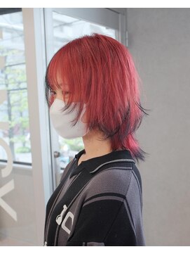 ヴァンシィー(VANCY) レッドカラー/ブラック