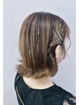 プルクラ ロッポンギ(Pulchra ROPPONGI)&nbsp;金箔ハーフアップ