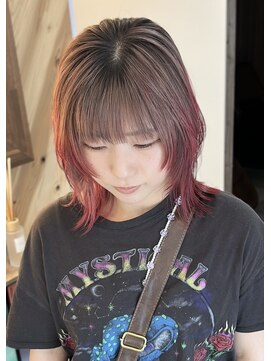 ラフテル(RAFTEL) 【RAFTEL 鴨井】レッド×ブラウン