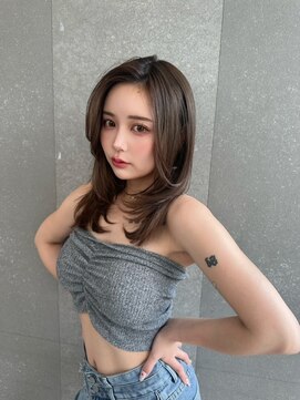 ロンド レア 天神大名店(Lond Le’a) メルティカラー/天神/似合わせカット/ウェーブミディアム