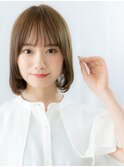 大人かわいい透明感ことりベージュロブa小山10代20代30代