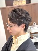 フェザーショート/フェザーパーマ/メンズカット/メンズパーマ