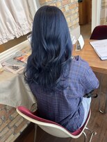 ココロヘアー マド(Cocolo hair MADO) ネイビーカラー