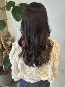 リベラル(liberal) レイヤー フェミニンロング パーマ風デザイン巻き【20代/30代】