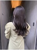 マットベージュ  マットグレージュ 透明感カラー