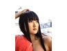 【夏限定】前髪顔周りストレート 前髪カット付き