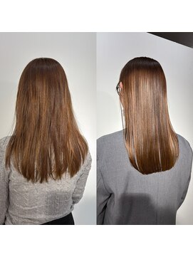 エイプリルセカンド 聖蹟桜ヶ丘駅店(april 2nd) 艶々ロングストレート【聖蹟桜ヶ丘/美容室/髪質改善】