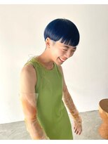 ウブ(ubu)&nbsp;ベリーショート×ブルーブラック