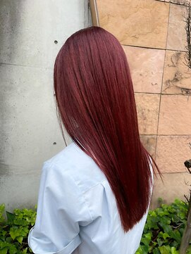 イーストハムヘッドショップ(EAST HAM head shop) 髪質改善カラー/透明感/ストレート/ローズブラウン