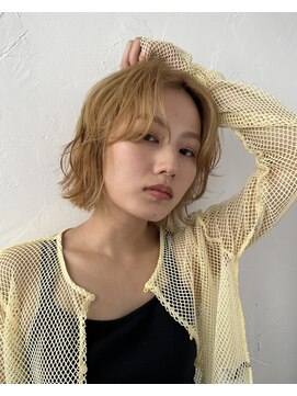 アンヘアー 元町三宮(UNHAIR) ハイトーン × ボブ