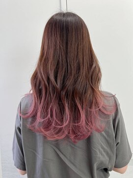 シエスタ バイ アンブルリュクス(siesta by amble luxe) ピンクベージュグラデーション