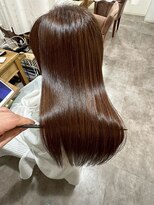 メルク ユニ(merc.uni)&nbsp;縮毛矯正/髪質改善/ストレートロング/艶髪/つや感/フェミニン