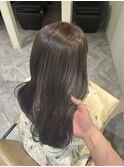 ワンカラーで透明感カラー！