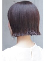 アンダースペル(UNDER SPELL)&nbsp;乾かすだけでまとまる◎艶感ミニボブ