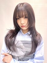 ロンドアンメゾン 原宿(Lond un Maison.)&nbsp;韓国顔周り/ハイレイヤーカット/ワンホンレイヤー/原宿0410