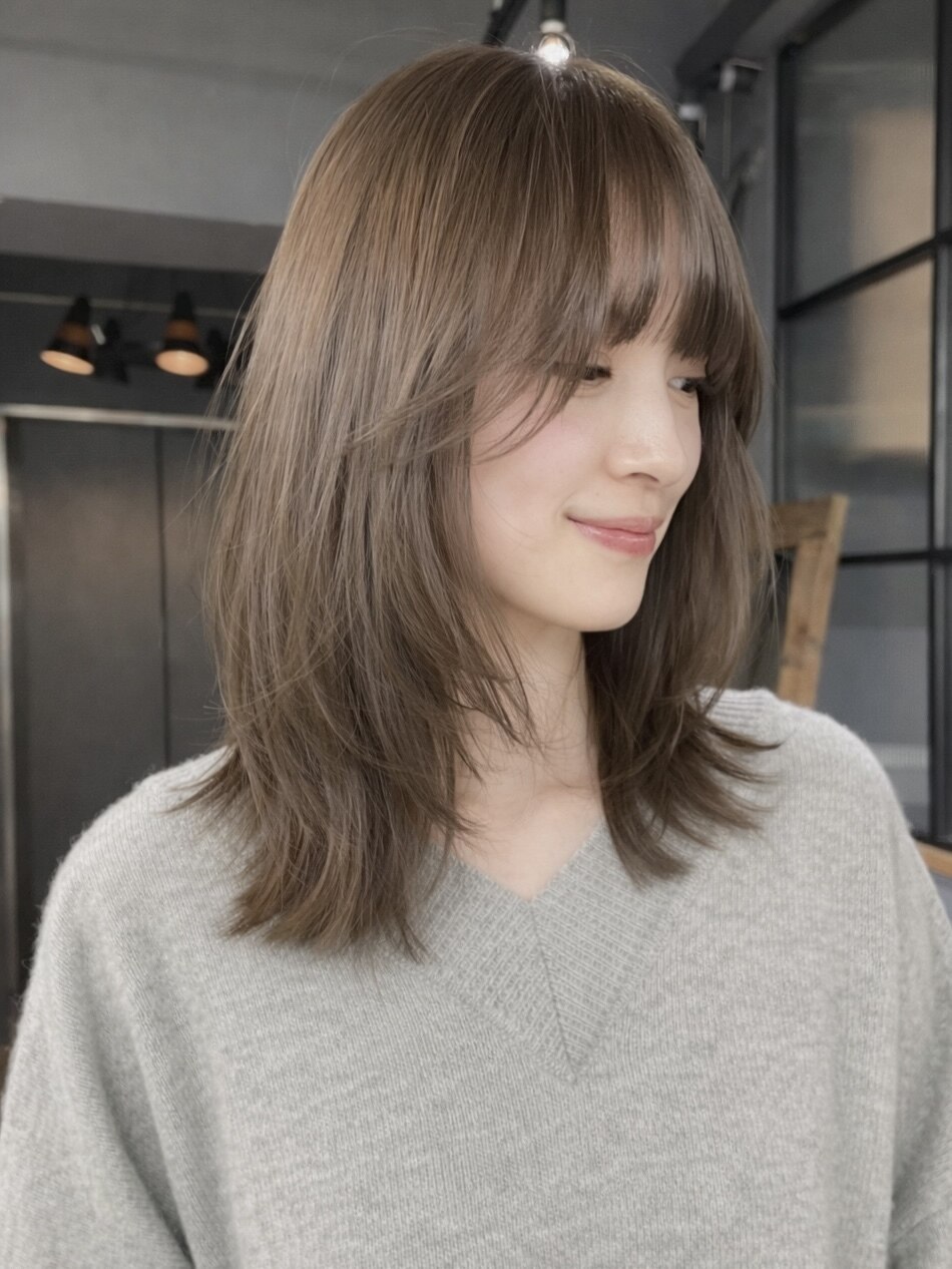 【純度100％最高級コラーゲン入り】カット+資生堂カラー+髪質改善UPTOGLOSS