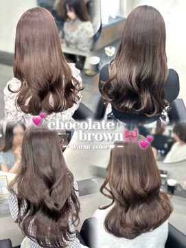 ユアーズヘア 東新宿店(youres hair) 大人気チョコレートブラウン