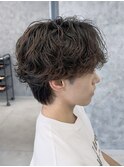 シャドウパーマ/韓国風マッシュ/ルーズパーマ/ニュアンスパーマ