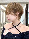 くびれ　ショートカット　顔まわり　似合わせ