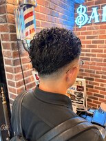 バレス 田町(BALES)&nbsp;フェードワンカールニュアンスパーマ