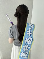 カシュカシュ 表参道(cache cache)&nbsp;くるみちゃんアレンジ推し活アレンジ