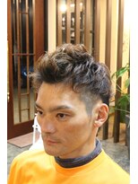 ディスパッチヘアー 甲子園店(DISPATCH HAIR) 大人ツーブロックパーマスタイル