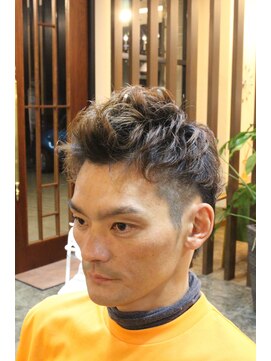 ディスパッチヘアー 甲子園店(DISPATCH HAIR) 大人ツーブロックパーマスタイル