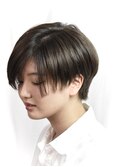 ノーバング小顔ショート