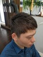 ヘアスタジオ クリブ(HAIR STUDIO CRIB)&nbsp;ナチュラルショートスタイル。