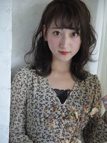 ベルビアンカ(Belle BIANCA)&nbsp;Belle BIANCA シースルーバング外ハネエアリーカール by. 竹内