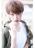 アッシュ小顔ショートカーキスタイル【Cirrus by Cloud zero】
