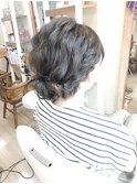 ロングシニヨンアレンジ【ヘアアレンジ  立川南/立川/八王子】