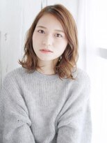ヘアメイク ナル(hair make nalu)&nbsp;かきあげ前髪とゆる外ハネカール
