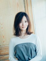 アミ 大森(amie)&nbsp;透け感カラーハネミディ