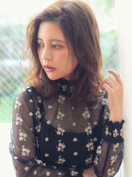 マイラ 銀座(myla) パーマ銀座大人可愛い小顔ゆるふわミディアムボブ