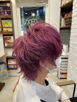 ミルク(MILK) *pink color × wolf hair*
