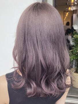 サロンドミルク 溝の口店(salon de MiLK) ラベンダーグレージュ