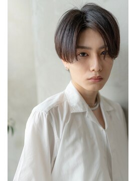 ケアリー 武蔵小杉(Carelly) メンズアップバング×束感ショートマッシュ